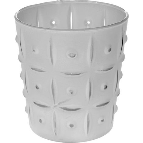 Dekorative Glaslaterne, Kerzenhalter,Windlichthalter - Blumen