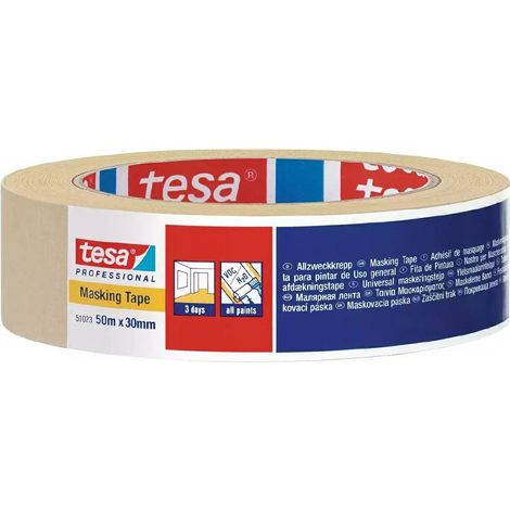 tesa 3-Tage-Abdeckband 50 m x 30 mm