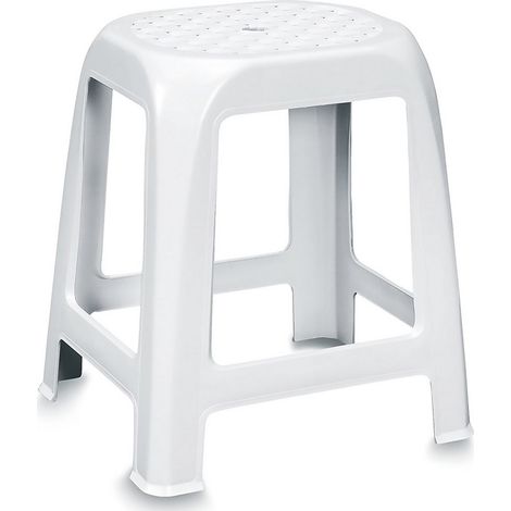 1PZ SGABELLO DA BAGNO 'ELFO' bianco