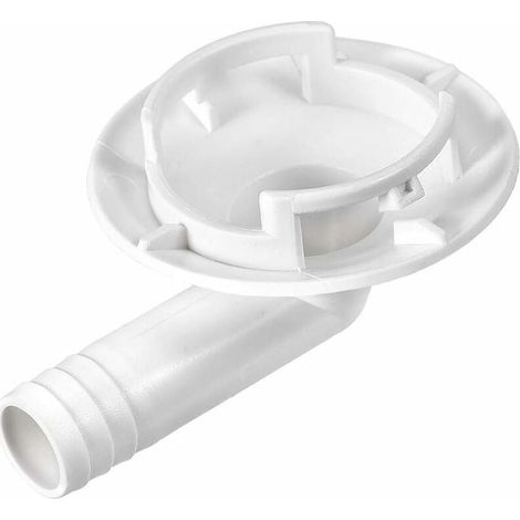 Tuyau de drainage pour climatiseur mobile – Raccord coude 40mm – Embout évacuation condensat – Conception anti-fuite en plastique durable (1/2)