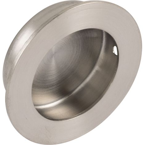 Technik Team Muschelgriff Edana II ø 50mm, Einlassgriff aus Edelstahl gebürstet (1/2)