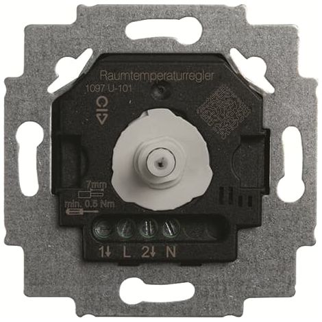 Busch-Jaeger 1097 U-101 Thermostataktuator schwarz grau (1/5)