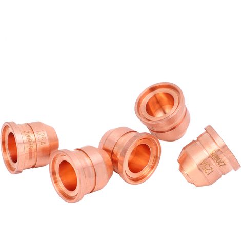 5 pièces 220975 Buse plasma, chalumeau de découpe, pointe d'électrode, tête de découpe (1/5)