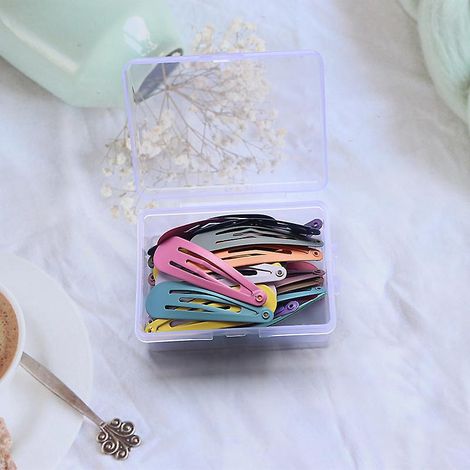 30 Clip Bb Clip Goutte D'eau Pour Enfants De Couleur Mlange Filles Japonaises Et Corennes Coeur Frange Clip Pingle Cheveux Filles Pince Cheveux (1/5)