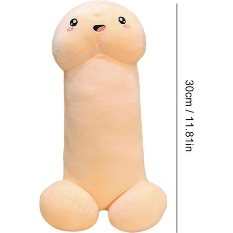 Dingding-Puppenkissen, weiches Plüschtier, lustiges Cartoon-Kissen, Kuscheltier für Kinder, originelles Geschenk, Einheitsgröße (1/4)