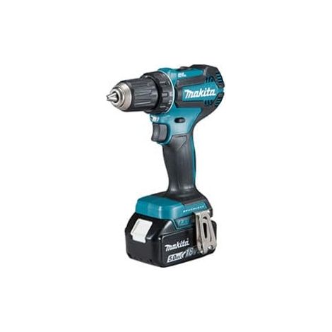 Makita DDF485RFE taladro inalámbrico 50 Nm 2 baterías 3 Ah