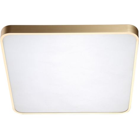 Plafonnier LED carré 40x40 or 40W 4000K Sierra