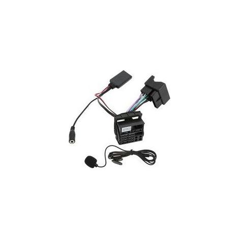 Adaptateur Bluetooth 5.0 pour Autoradio Peugeot – Câble Aux 12 Broches Compatible 207, 307, 407, 308 – Kit Mains Libres avec Micro Intégré (1/5)