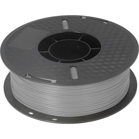 PLA 1.75mm Filament Haute Précision Sans Odeur pour Imprimante 3D, Fil Consommable 1kg Argent (1/5)