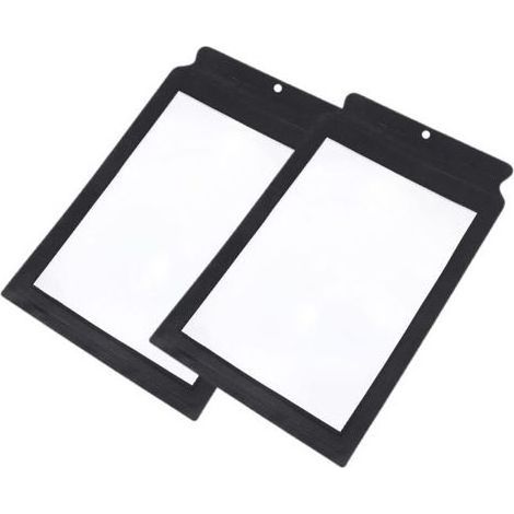 Grande loupe 3X pleine page avec cadre et format carte pour lire des livres, des cartes, des journaux, des manuels d'instructions.