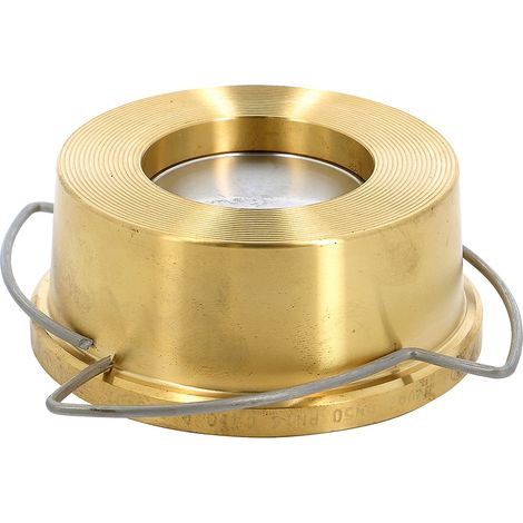 Clapet double guidage laiton ACS à disque POM Mâle/Mâle - Série 328 Ø40