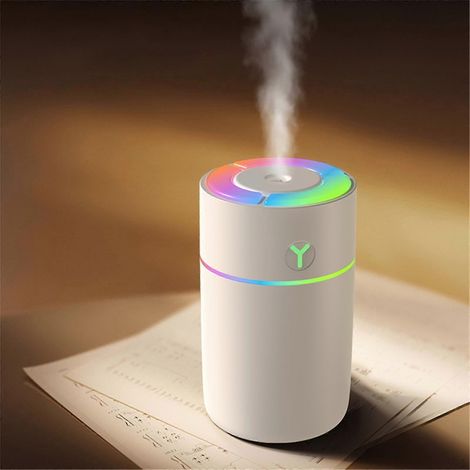 Petit humidificateur de bureau avec fonction veilleuse (1/5)
