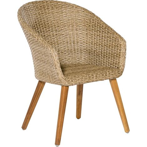 Arrone Set 5tlg 4 Sessel 1 Tisch 110 x 110 cm