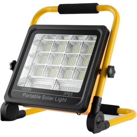 Projecteur de chantier solaire 1700 lumens (1/3)
