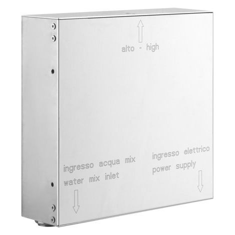 Cuerpo oculto Gessi para entrada de cascada 270x270 mm, 39891238