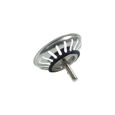 Panier de couvercle d'évier de cuisine 80 mm - Filtre universel en acier inoxydable, couvercle de panier pop - up, - lave - vaisselle lavable sans blocage ni débordement- Crezuo (1/4)