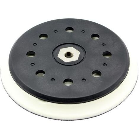 Pair Plateau auto-agrippant souple Ø150mm – Compatible ponceuses excentriques BO6050 et BO6050J – Finition de haute qualité (1/4)