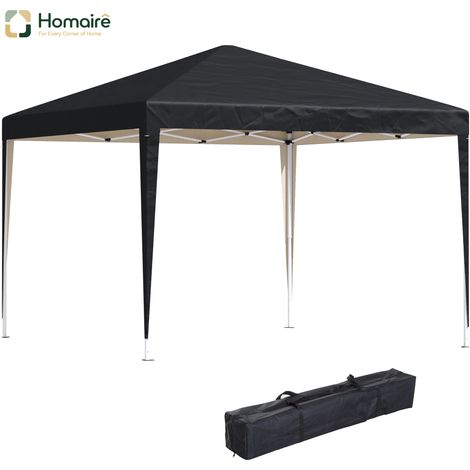 HOMAIRE Pavillon Faltbar 3x3m Wasserabweisend Winterfest UV Schutz pour Camping et Jardin