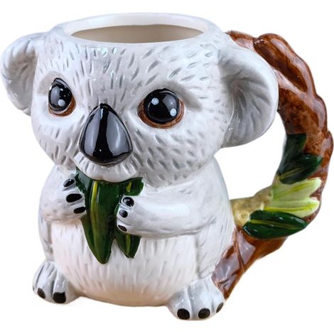 Tasse céréales petit-déjeuner Mug de en céramique animalier  52 cl Mug de en céramique pour la maison multi-pour café chaud, vin, whisky, crème glacée, bière et (1/5)