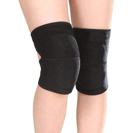 Genouillères ajustables, rembourrées en mousse souple, pour yoga (1/5)