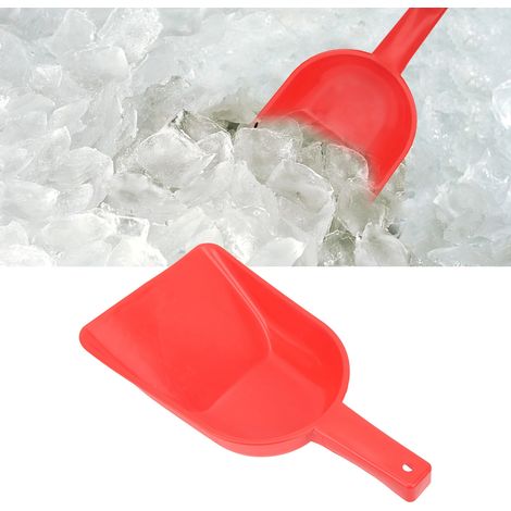 Pelle en plastique PE 1501-8, pelle à fourrage, pelle à gravier, pelle bonhomme de neige, rouge (1/5)