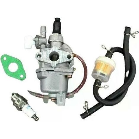 Carburateur avec filtre à huile pour mini-motos 47cc et 49cc 2 temps, mini-quads, motos tout-terrain, minimotos, karts et buggies. (1/5)