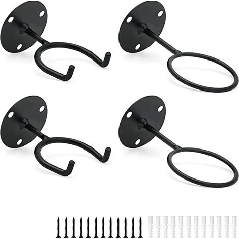 Wandmontiertes Baseballregal (4-teilig), Golfballhalter, Baseball-Aufbewahrungsregal, Ausstellungsständer, Haken