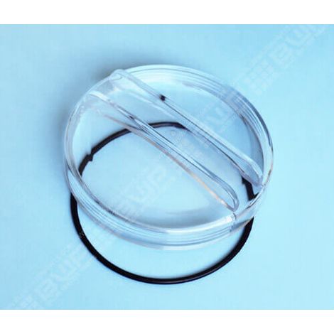 GRE – Couvercle préfiltre pour pompe Fiji – Filtre à tamis – Polycarbonate transparent – Joint torique inclus – Résistance élevée