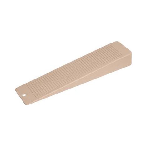Cales bloque-porte beige plastique 155 x 36 x 20 mm (1/2)