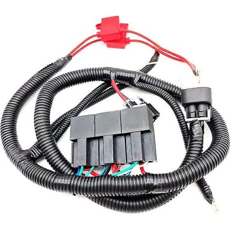 Doppelter elektrischer Lüfter-Kabelbaumstecker für Kühlsystem 7L5533A226T 99-06, Temperaturregelung, Hochleistungs-Autoteil.