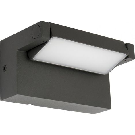 Applique esterna LED 10W orientabile grigio scuro IP54 SU-MA (1/5)
