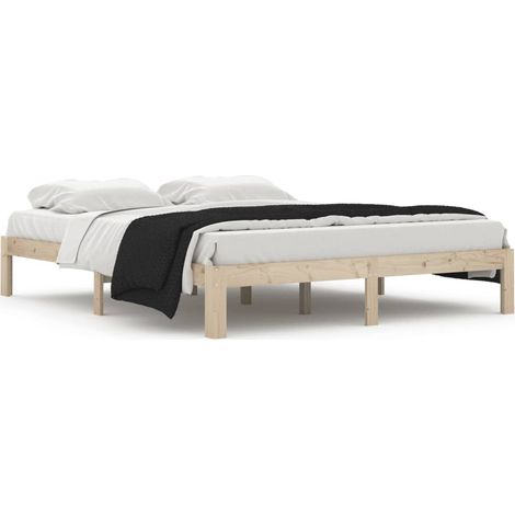Maison Exclusive - Estructura de cama sin colchón madera maciza d