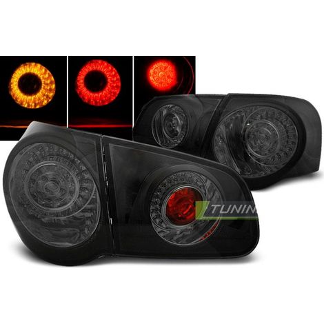 Paire de feux arriere VW Passat B6 3C break 05-10 LED fume (1/3)