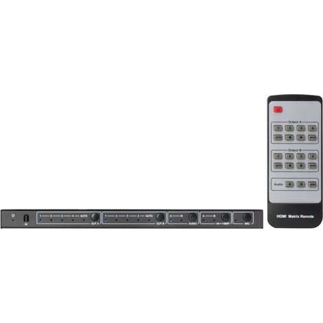 Matrice Hdmi 4x4 Edid Fonestar Fo-22m44c Fo-22m44c