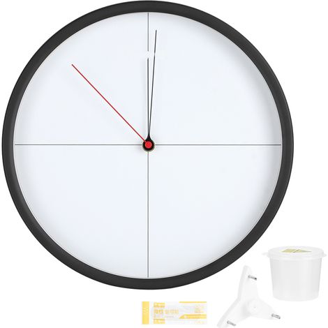Horloge murale décorative GEEKCOOK, design simple et moderne pour salon, bureau, chambre à coucher. (1/5)