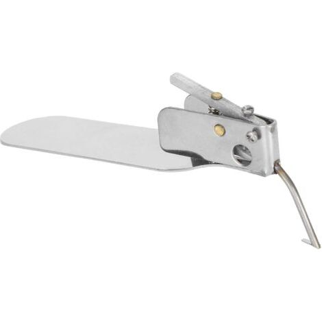 Aiguille de Greffe pour Larves de Reine des Abeilles à Une extrémité, Outil de Greffe Professionnel pour L'apiculture avec 1 et 2 Languettes de Rechange, Acier Inoxydable, 4,3 X (1/5)