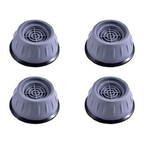 Jeu de 4 pieds de meubles, tapis anti-vibrations pour machines à laver, pieds en caoutchouc antidérapants pour machines à laver, sèche-linge, meubles, tapis universel anti-bruit et anti-vibrati (1/5)