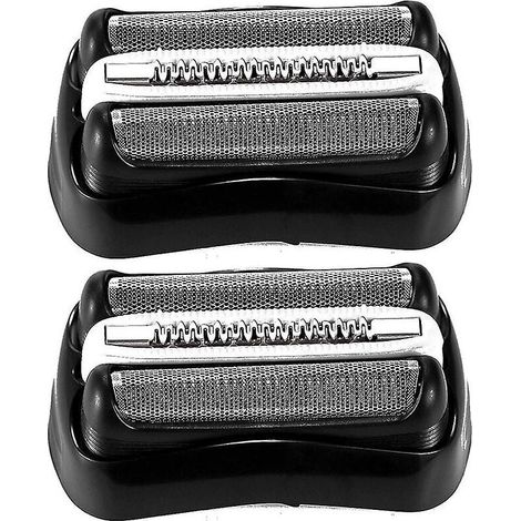 Lot de 2 pièces de rechange pour rasoir Braun série 3 32b, grille et couteaux de rechange (1/4)