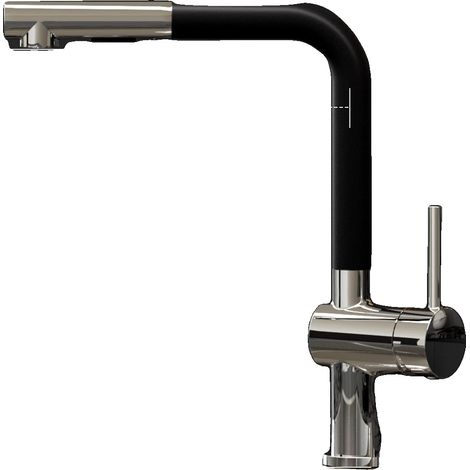 Grifo de cocina, rociador de doble función, construcción duradera, colores surtidos, G3/8 (1/2)