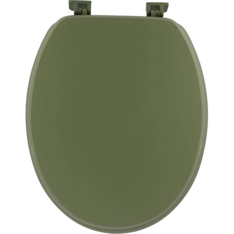 Wc-deckel mdf 18 zoll kunststoffbefestigungen - khaki matt - Tendance