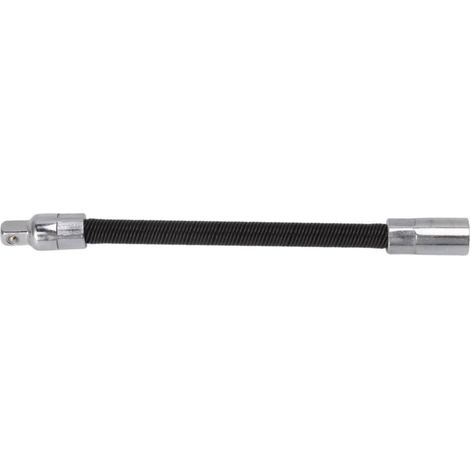 Zoternen Tiron d'extension de clé Barre de manche à arbre flexible universel pliable pour atelier d'usine noir 3/8 (1/5)