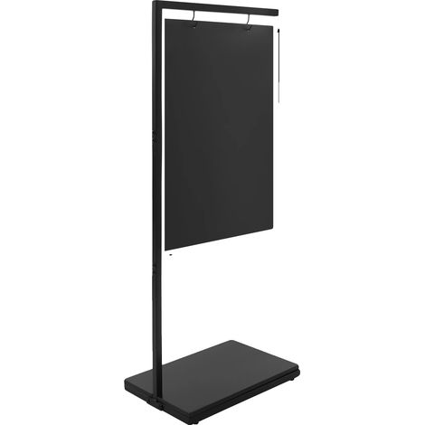 Tableau Noir, Double Face, Autonome, Noir (1/2)