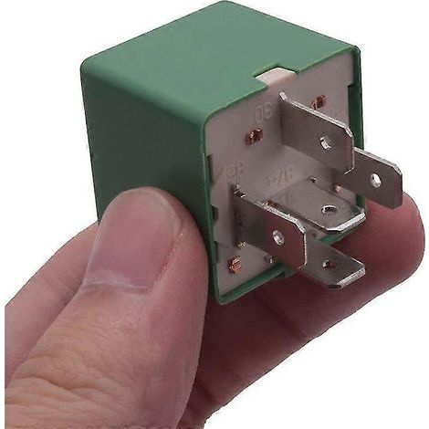 Relais de ventilateur de radiateur 12 V 35 A 5 broches vert 6547tx pour Peugeot 206 207 306 307 406 407 807 (1/5)