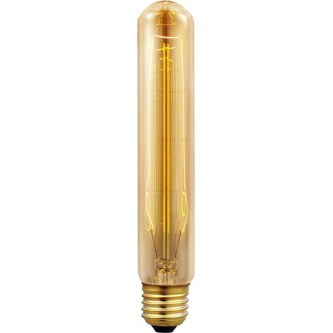 Lampadina LED tubolare vintage Edison Matel E27 T300 40W