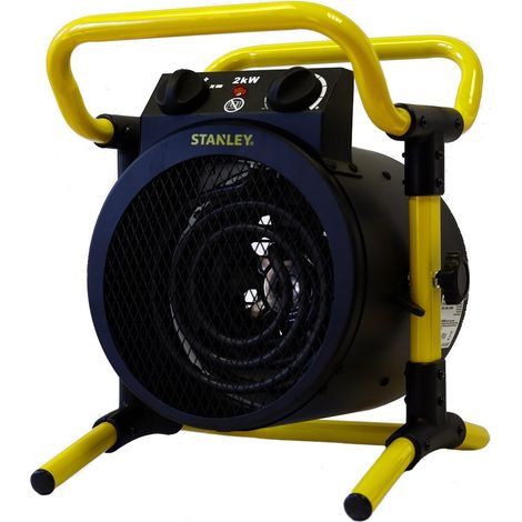 Stanley ST-52-231-E calefactor eléctrico Interior Negro, Amarillo 2000 W Ventilador eléctrico (1/3)