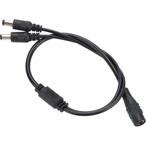 Câble répartiteur CC 5,5x2,1 mm, Femelle à mâle, câble d'alimentation diviseur CC, câble répartiteur CCTV Câble Adaptateur de Distribution (1/5)