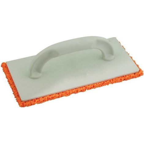 Herramienta de jardinería mega plastic trowel alisador esponja dura 26x12 cm