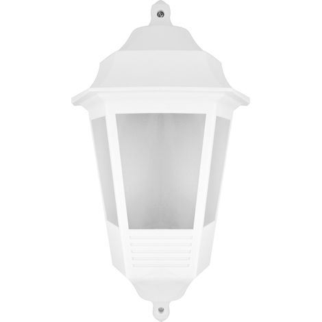 Lámpara de jardín exterior blanca IP44 E27 40W BEGONYA4 Ideus 03141 (1/3)