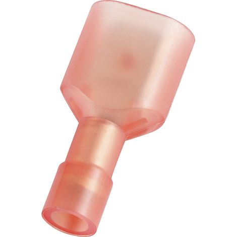 Cosse faston RS PRO, 0,5 1,5 mm2, 22 16 AWG, Isolé, Rouge