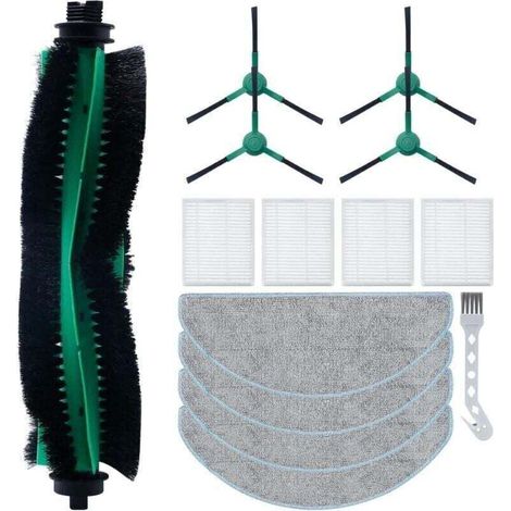 Kit d'Accessoires pour Robot Aspirateur iRobot Roomba Combo Essential Y0112 Y0110 avec Brosse Principale Filtres et Lingettes (1/5)